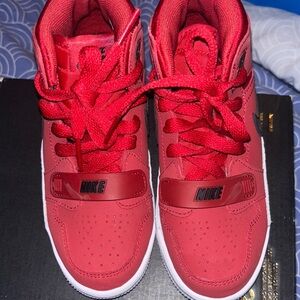 Jordan Legacy 312 PS Sneakers - Varsity Red and Black